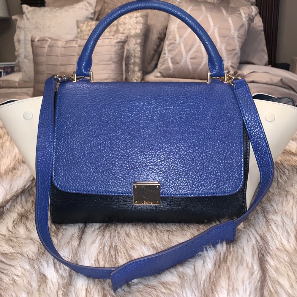 Céline Trapeze Tricolor Bag - Picture 2 of 8